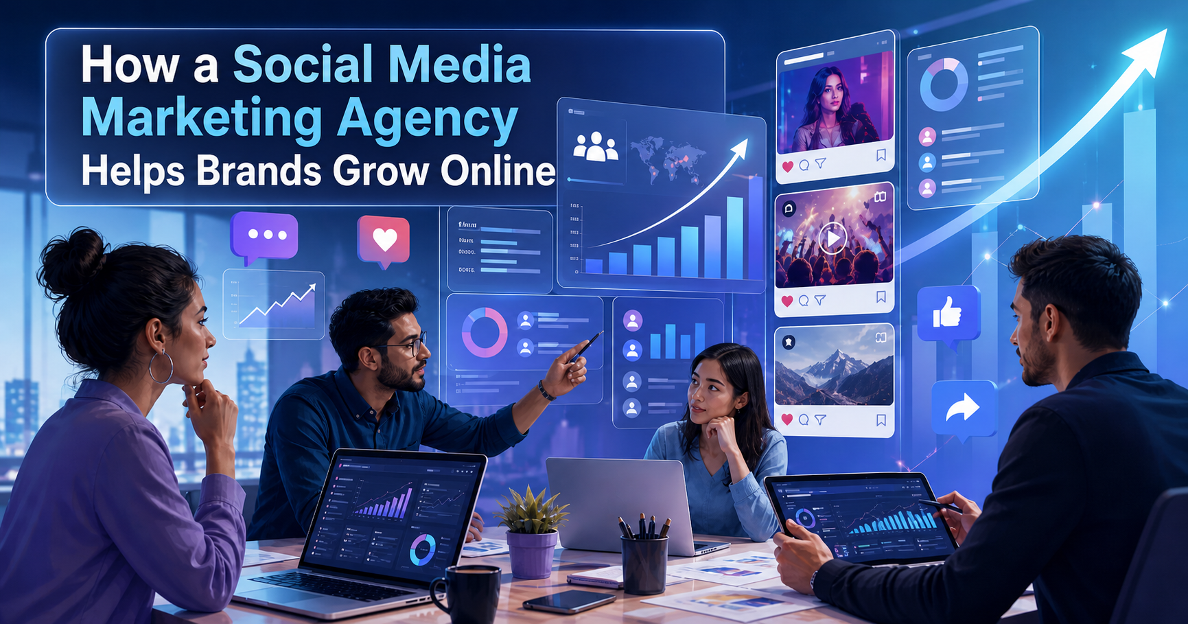 How a Social Media Marketing Agency Actually Helps Your Brand Grow