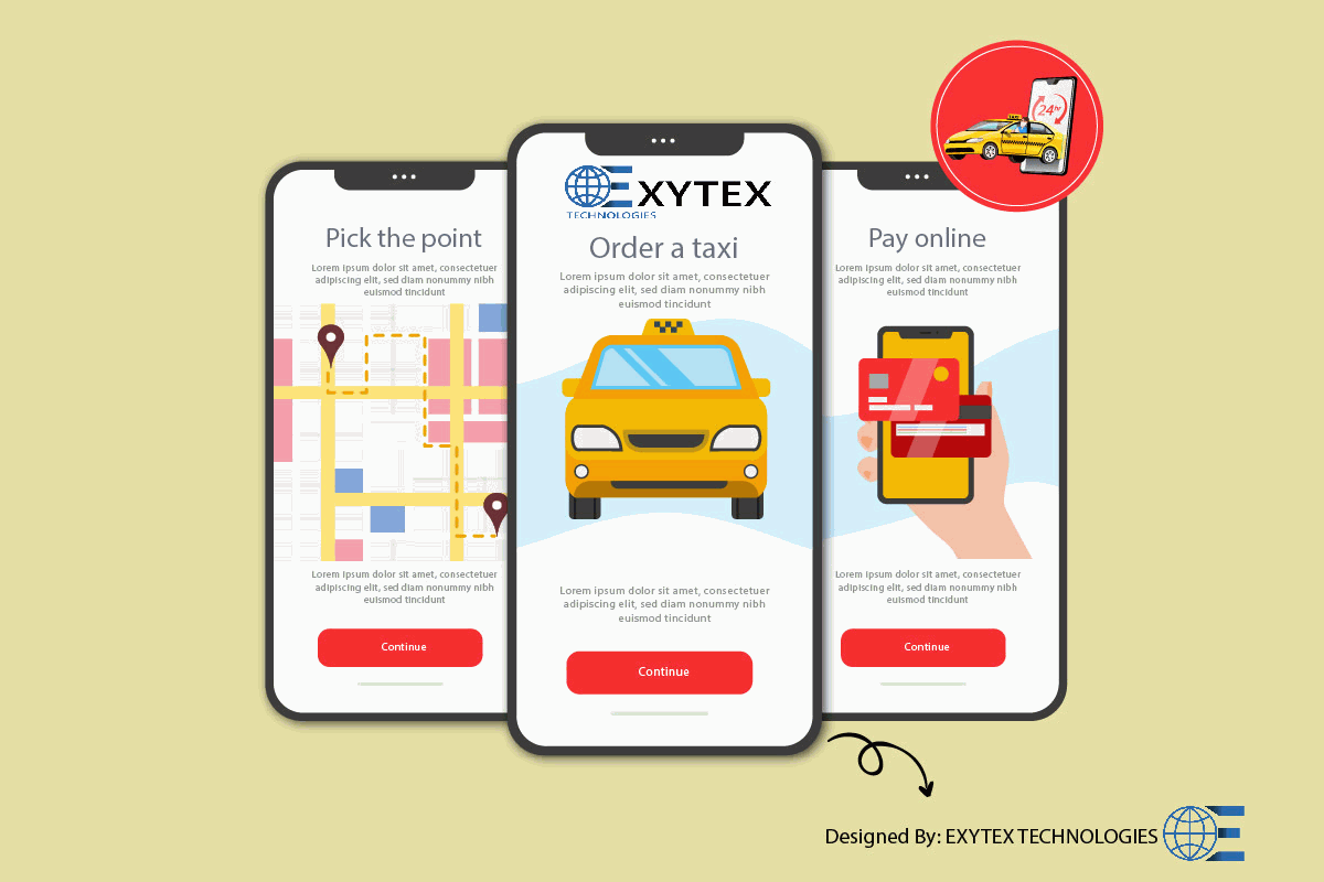 Car Booking Taxi App