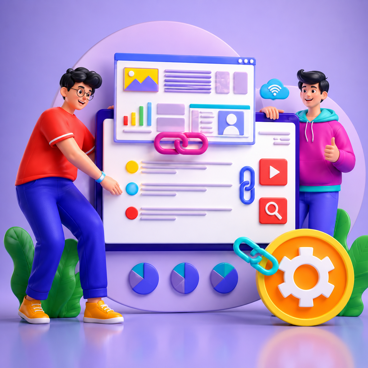 Digital Link Acquisition Framework Grid